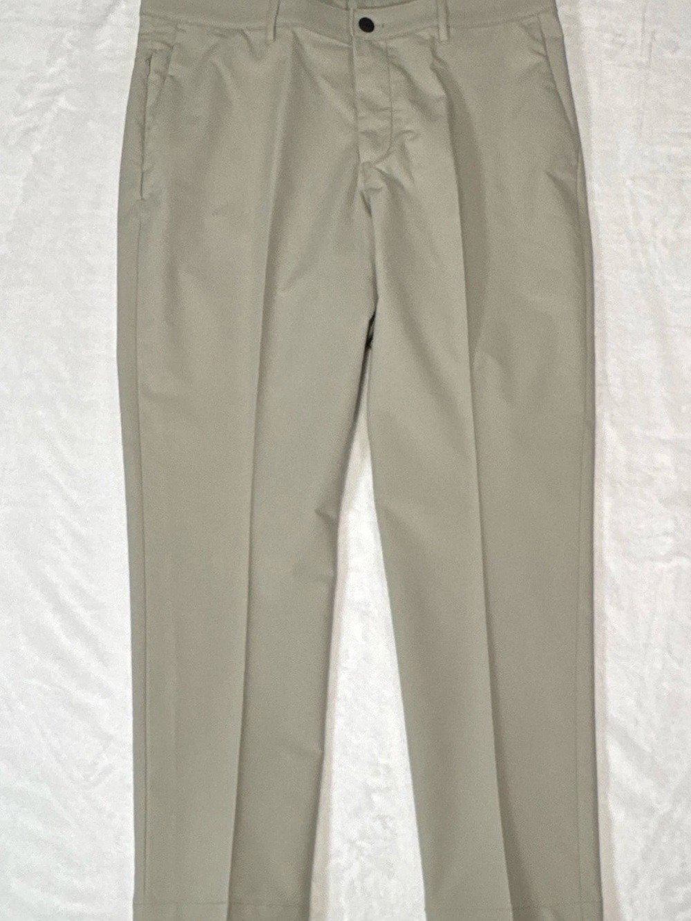 Banana Republic Performance Dress Pants Men’s 36x30 Khaki Flat Front Travel